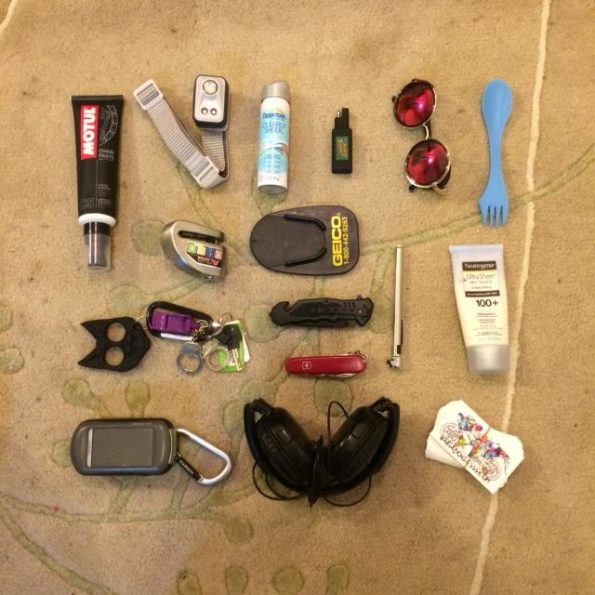 motorcycle road trip packing list