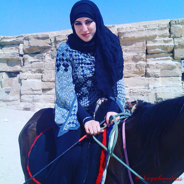 Horseback Riding By The Pyramids