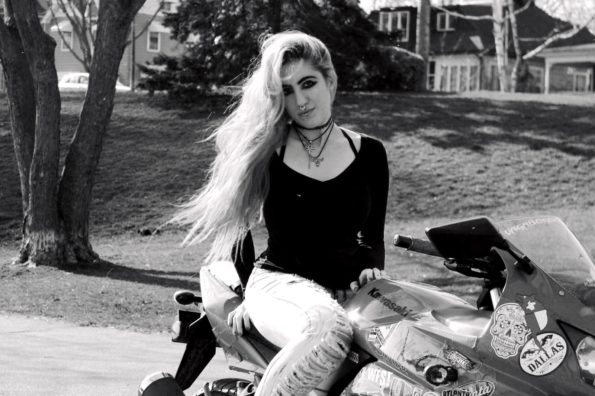 vagabondesss biker chick