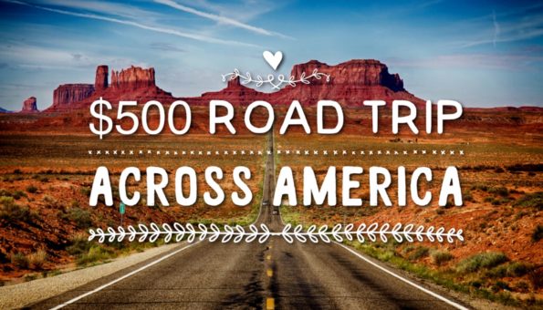 $500 road trip across America