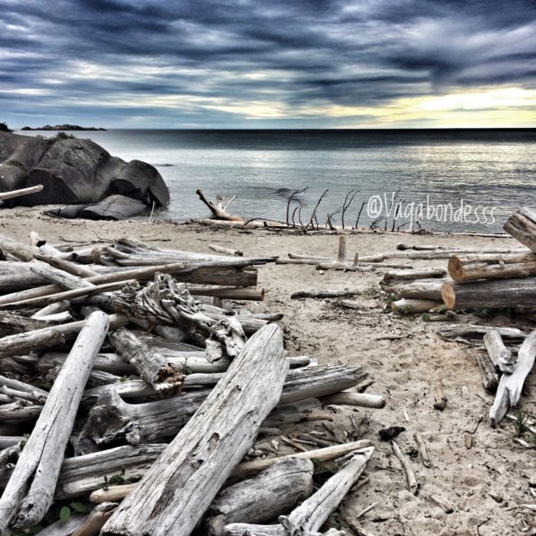 "The Beach" trail in Pukawska National Park, ON.