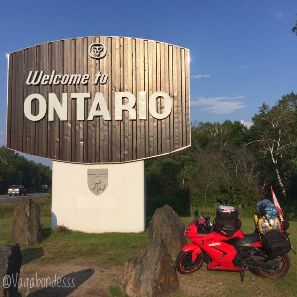 ontario motorcycle trip