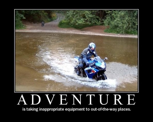 adventure biker